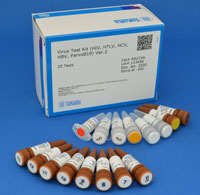 Virus Test Kit (HIV, HTLV, HCV, HBV, ParvoB19) Ver.2